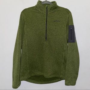 Men’s Eddie Bauer Fleece-Lined 1/2-Zip Sweater